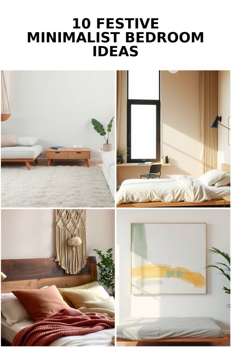 10 Dreamy Minimalist Bedroom Ideas