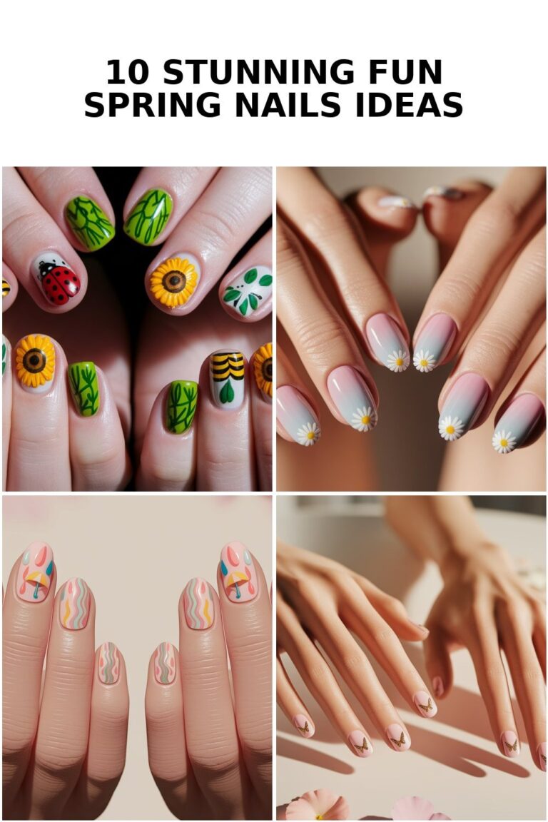 10 Dreamy fun spring nails Ideas