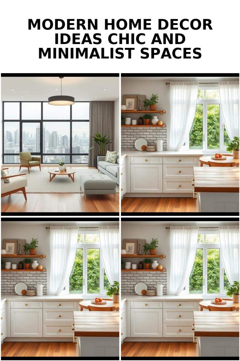 Modern Home Decor Ideas Elevate Your Space Effortlessly