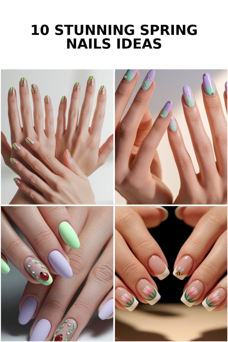 10 Stunning spring nails Ideas
