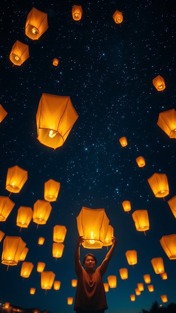 Lanterns Of Hope And Wishes