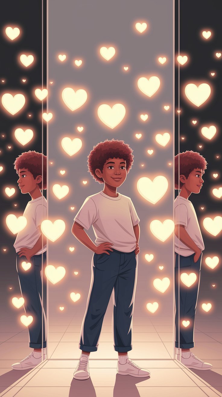Smiling Back With Self Love