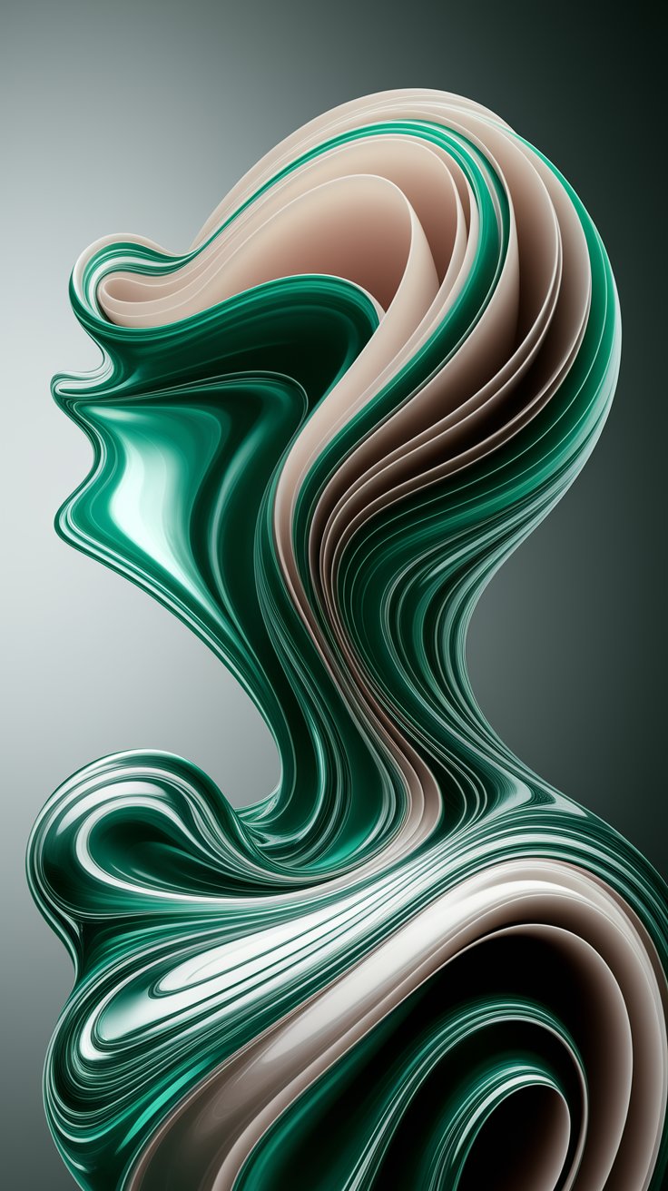 Emerald Glow Accent Walls