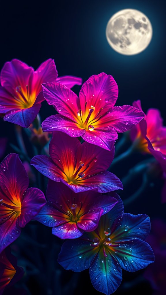 Moonlit Floral Magic