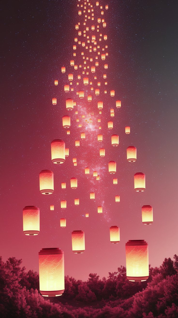 Lanterns Lighting Up Dreams