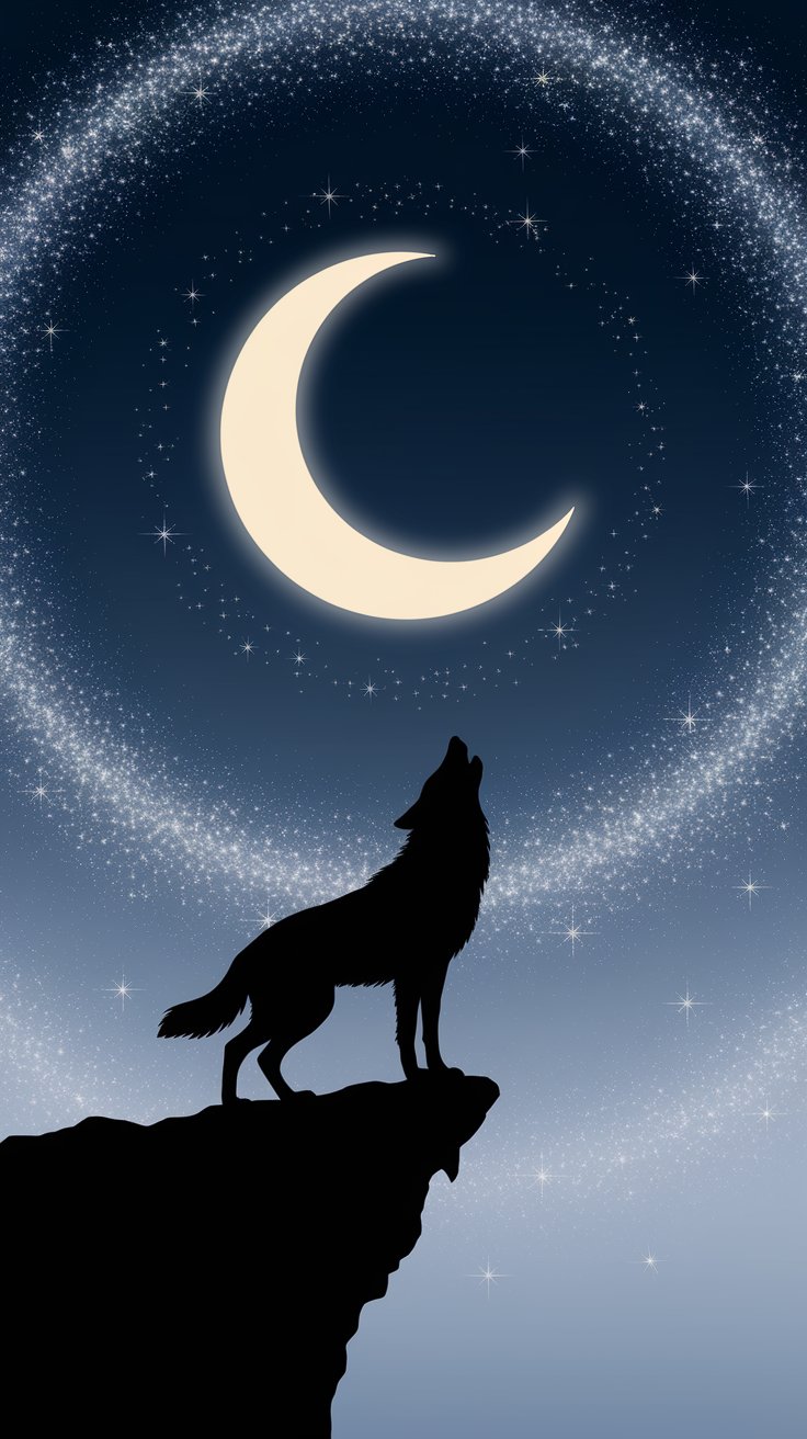 Moonlit Majesty In Simplicity
