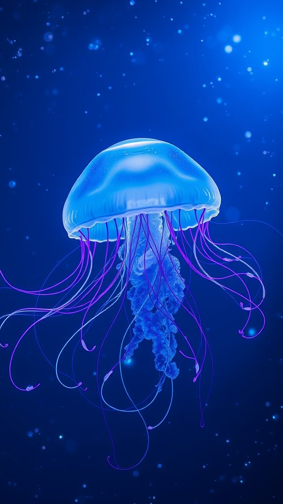Glowing Beneath The Waves