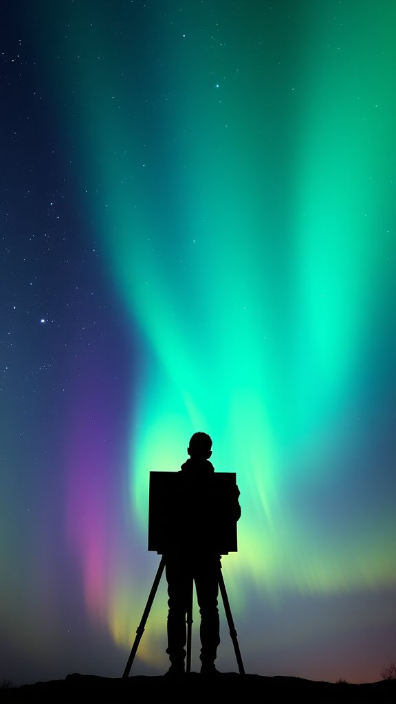 Aurora Inspired Art Sessions