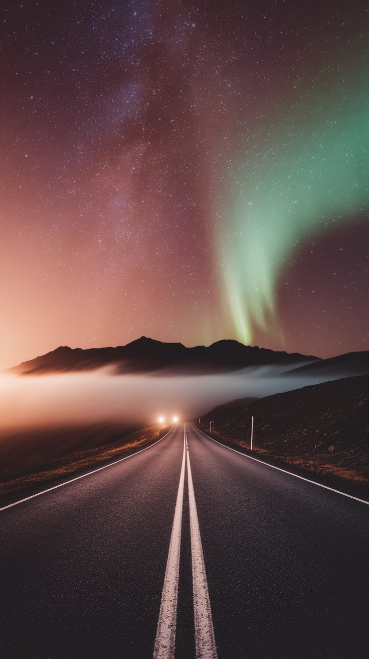 Mystical Journey Through Mist