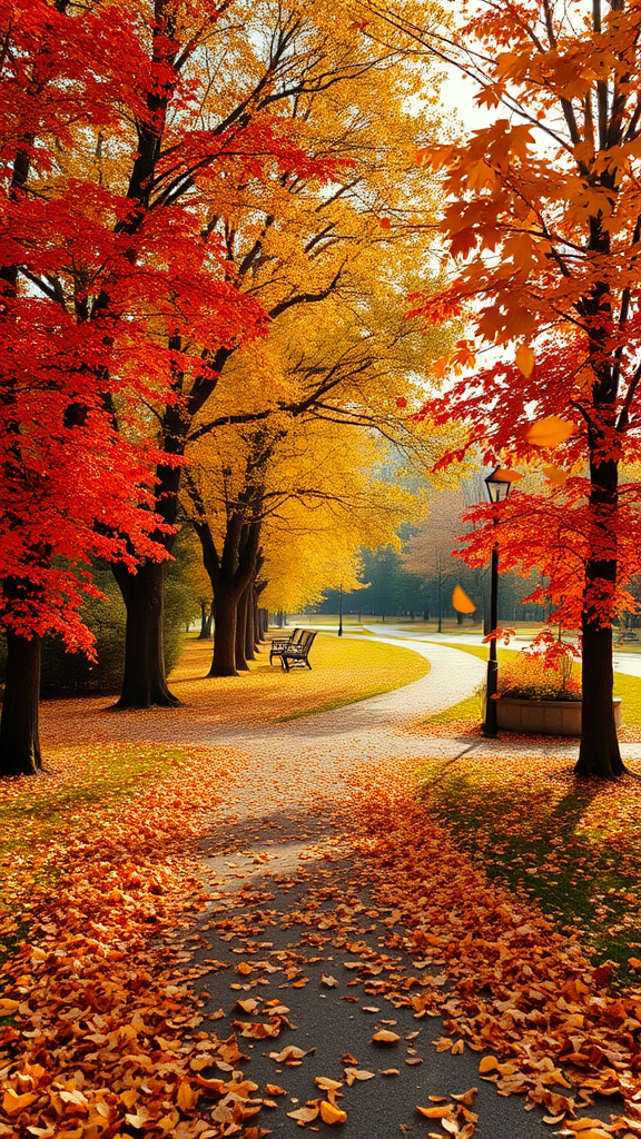 Autumn's Vibrant Tapestry Unveiled
