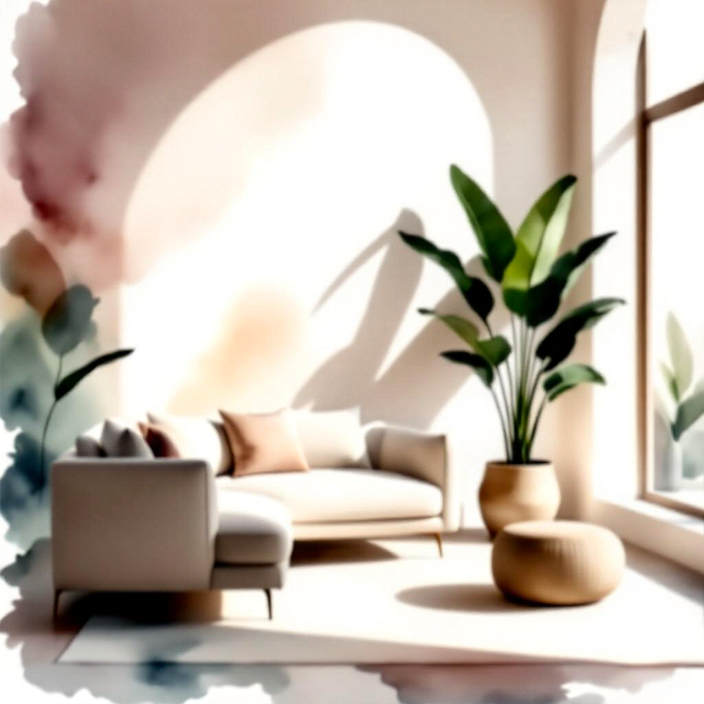 Dreamy Hues: A Minimalist's Canvas