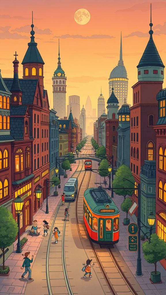 Dusk Delights: A City Beyond Time