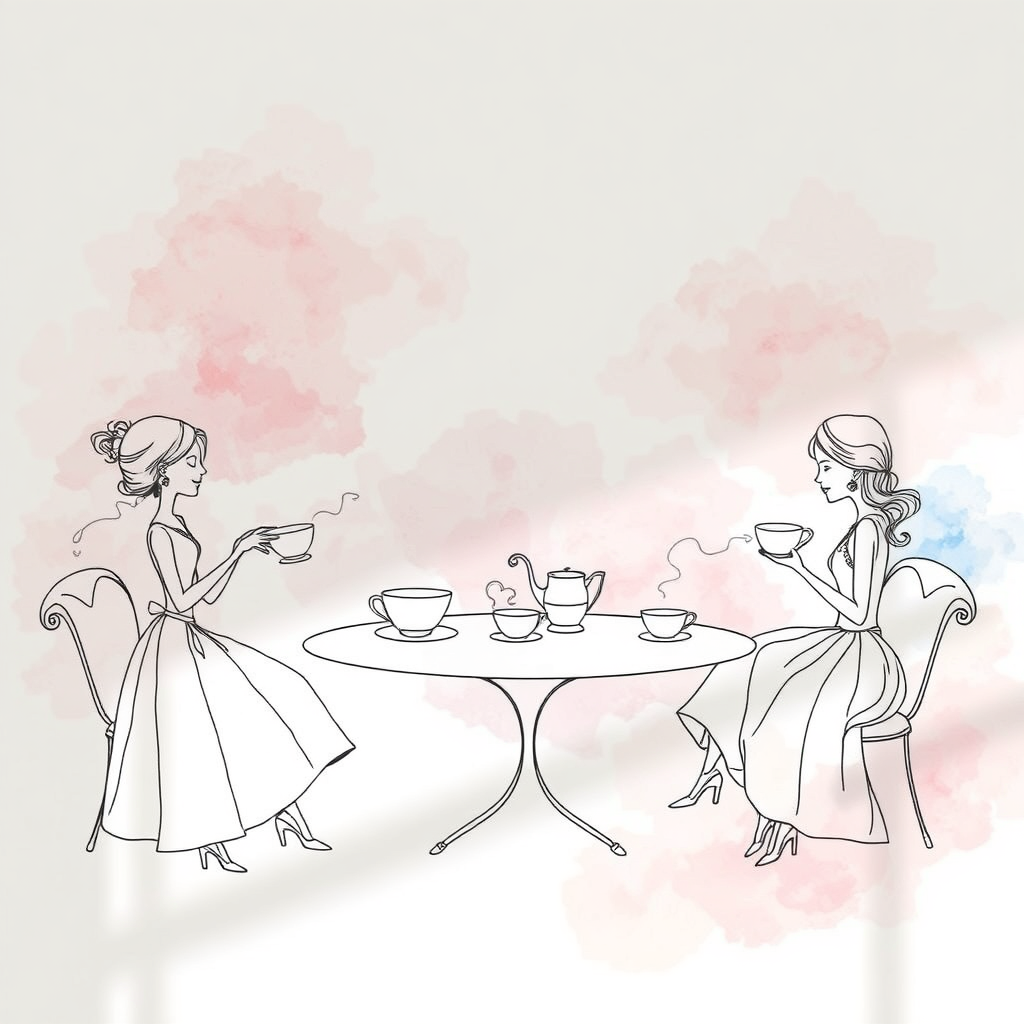 Enchanted Brews and Delicate Conversations