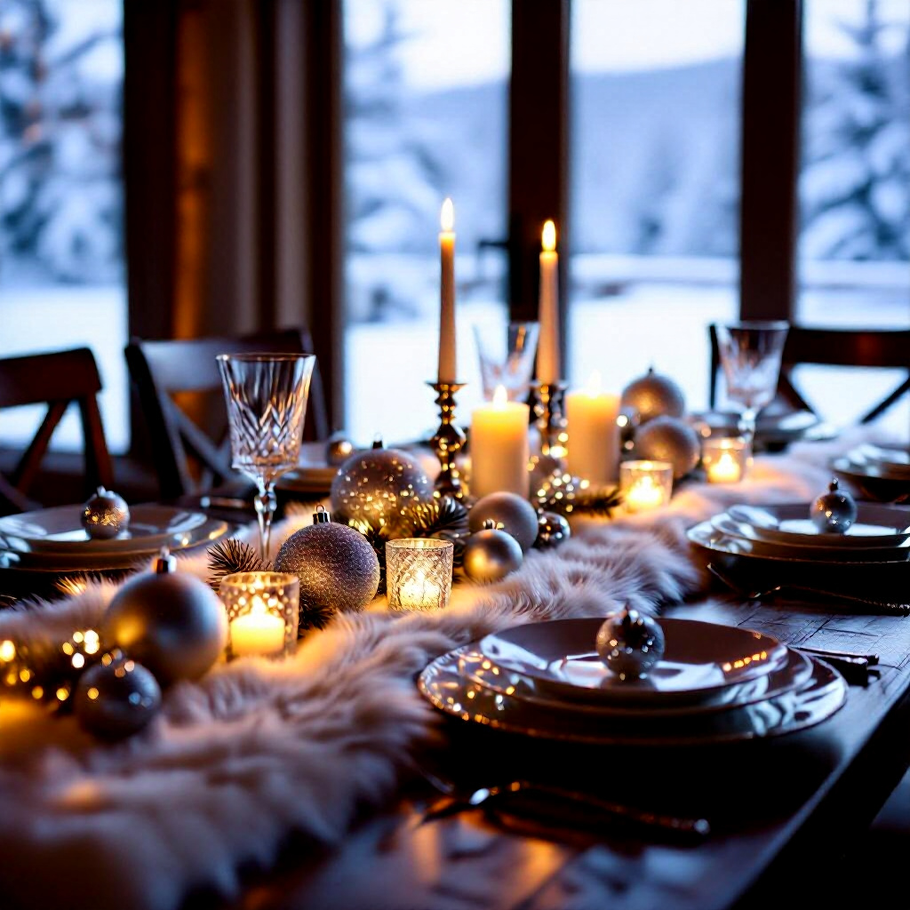 Frosted Elegance: Winter Feast Awaits