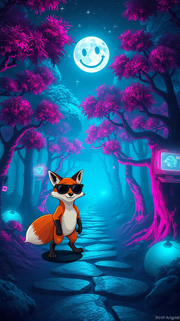 Holographic Hues in a Pixelated Grove