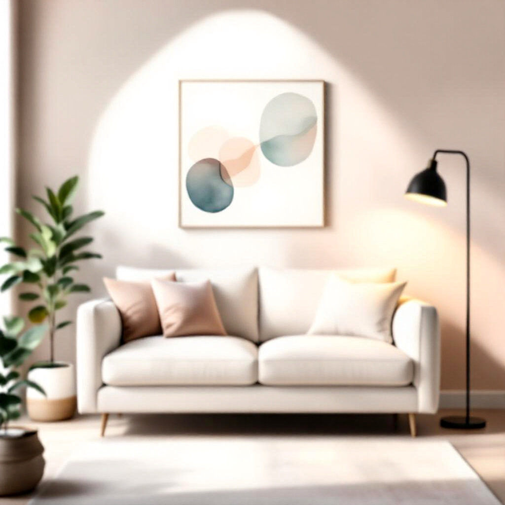 Pastel Dreamscape of Cozy Calm