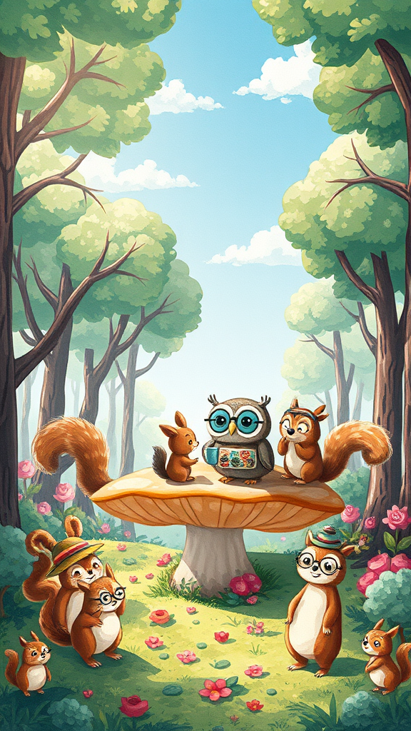 Quirky Woodland: A Gathering of Tails