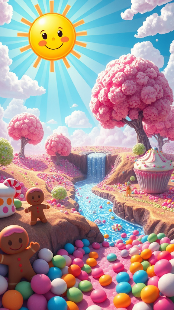 Sweet Tooth Wonders in Candyland
