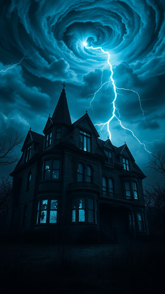 Tempest's Caress on Victorian Ruins