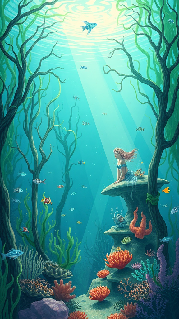 Undersea Fantasy: Forest of Light