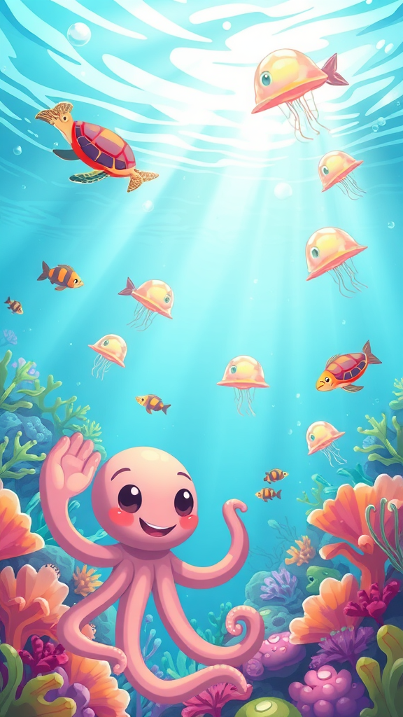 Underwater Bliss in a Coral Wonderland