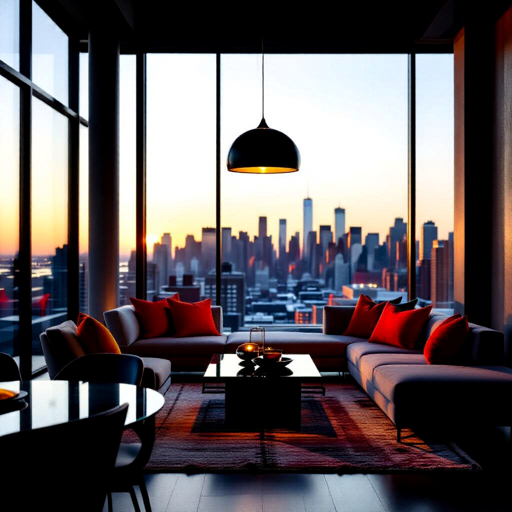 Urban Glow: Golden Hour Elegance
