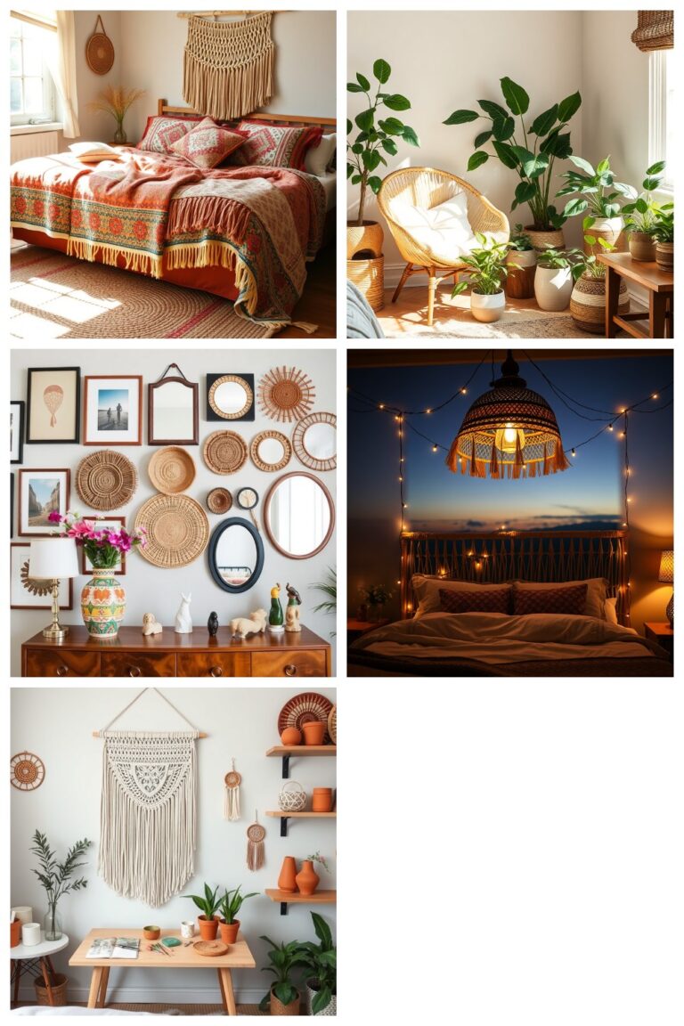 Boho Bedroom Decor Ideas: Transform Your Space with Free-Spirited Style