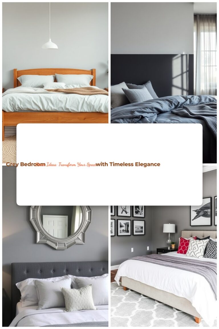 Grey Bedroom Decor Ideas: Transform Your Space with Timeless Elegance