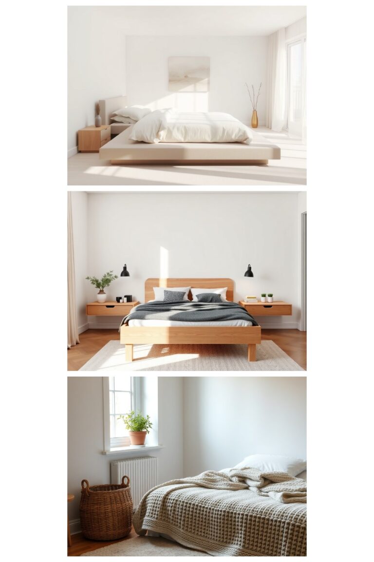 Serenity in Simplicity: Minimalist Bedroom Decor Ideas for a Calm Retreat