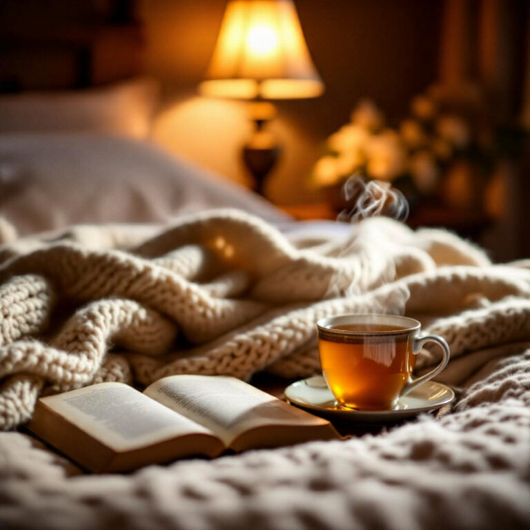 Tranquil Moments by the Nightstand