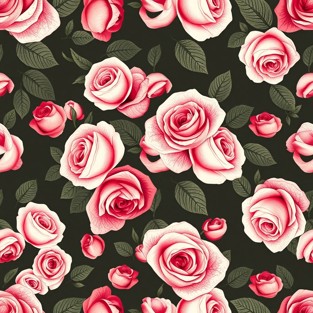 Rose Garden Pattern 1 Pattern Preview