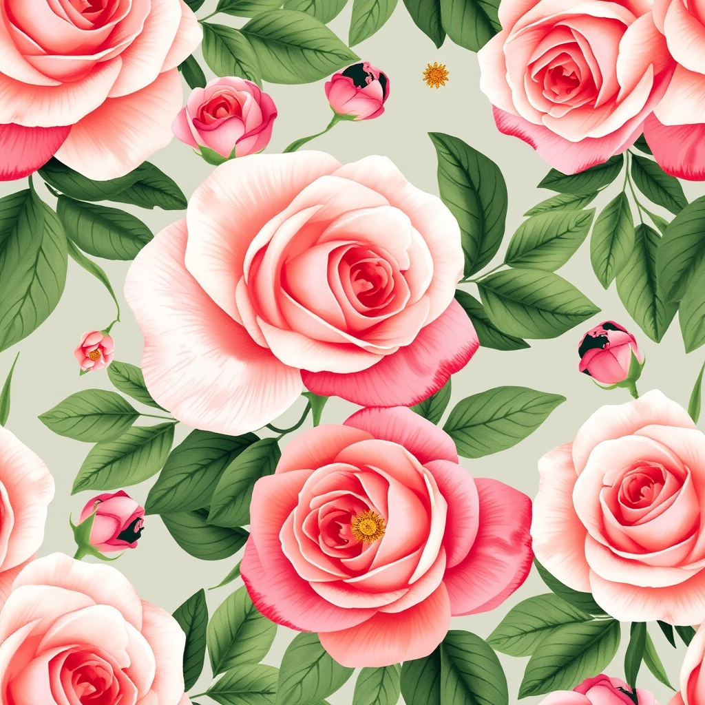 Rose Garden Pattern 3 Pattern Preview