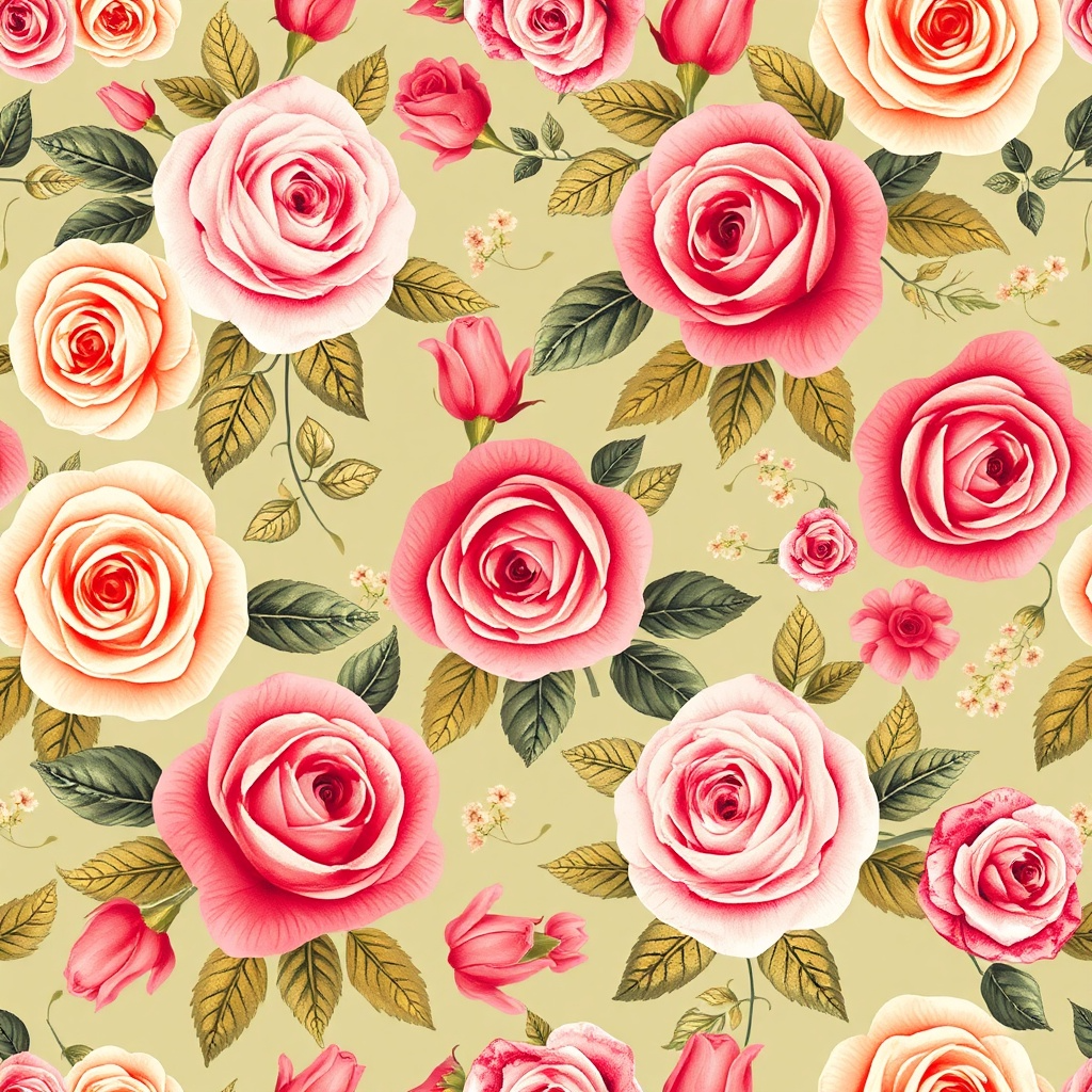 Rose Garden Pattern 4 Pattern Preview