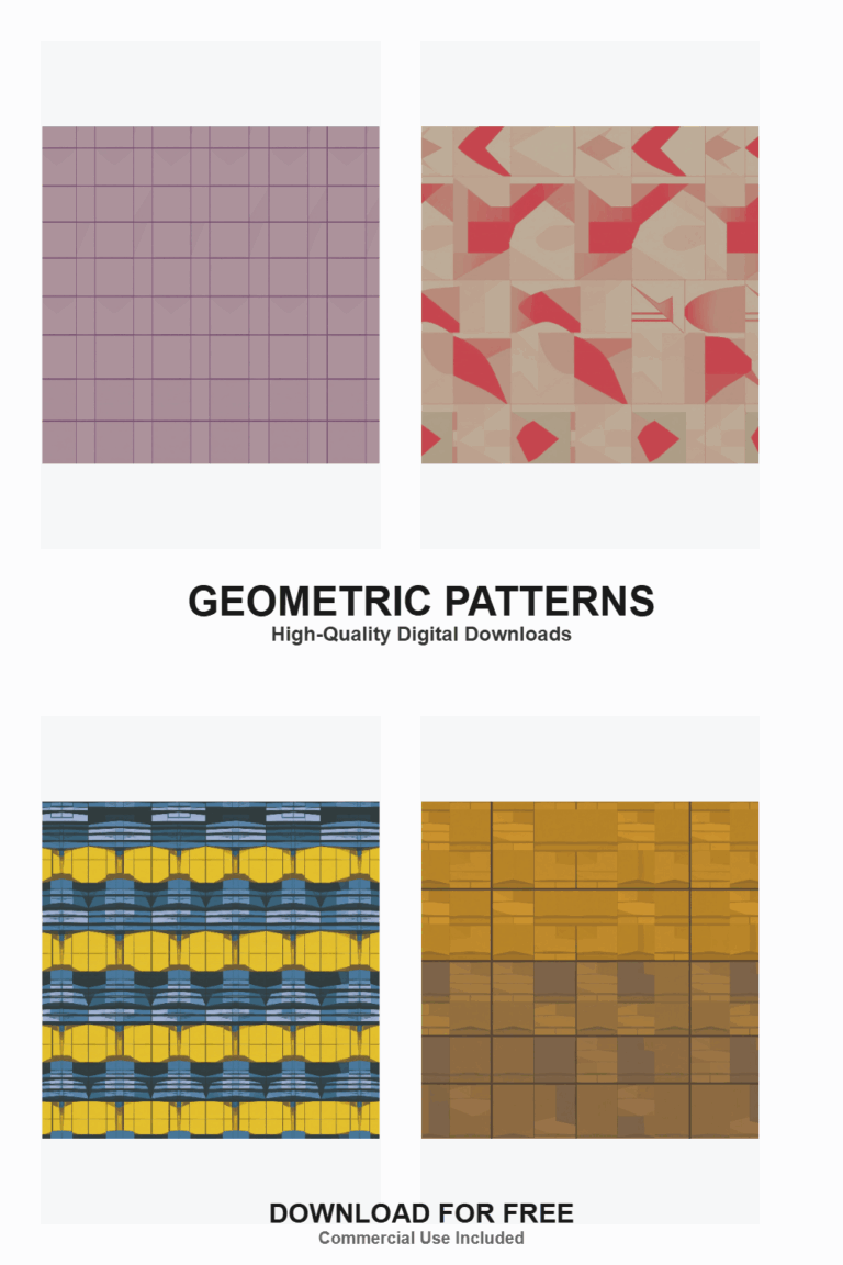 Explore Our Modern Geometric Pattern Collection