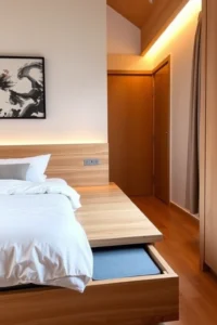 Read more about the article 27 Platform Bed Ideas with Built-In Storage Solutions