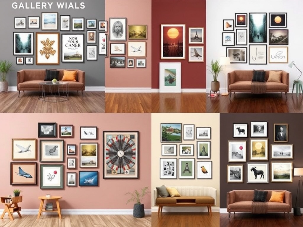 Transform Your Living Space: DIY Gallery Wall Ideas for the Living Room