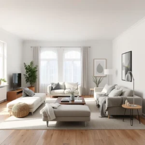 Read more about the article 26 Scandinavian Minimalist Living Room Design Inspirations
