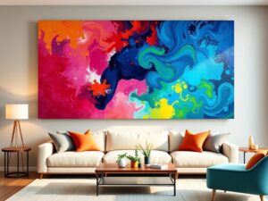 Read more about the article 20 Bold Artwork Ideas for Living Room Walls
