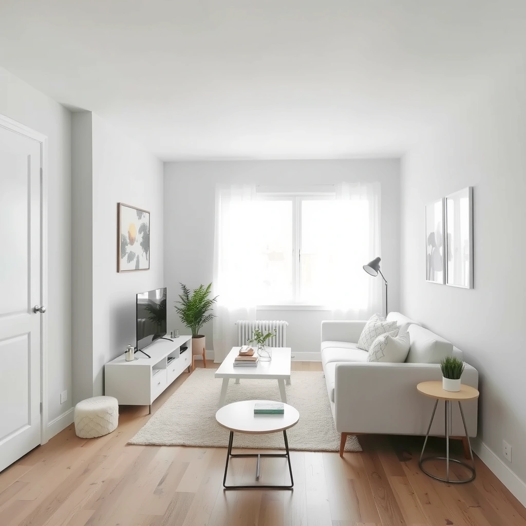 You are currently viewing 29 Smart Layout Ideas for a Minimalist Small Apartment Living Room