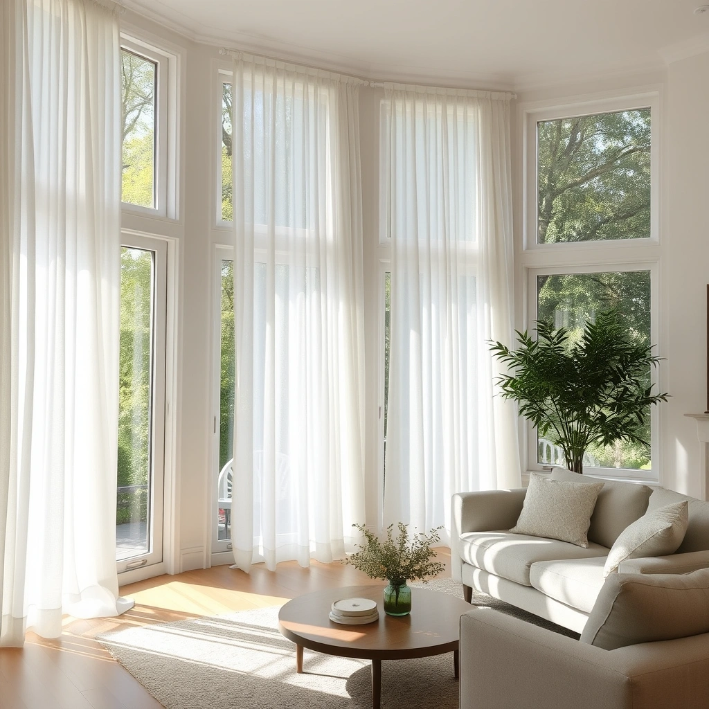 You are currently viewing 27 Minimalist Living Room Curtains and Window Treatments Ideas