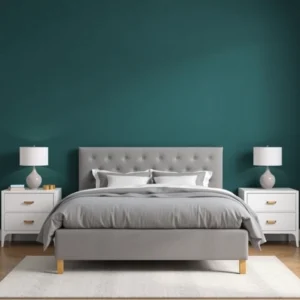 Read more about the article 23 Modern Bedroom Ideas with a Teal Accent Wall