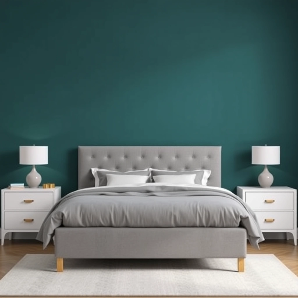 You are currently viewing 23 Modern Bedroom Ideas with a Teal Accent Wall