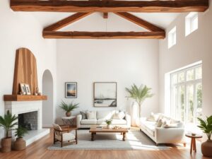 Read more about the article 23 Modern Farmhouse Living Room Mood Board Ideas