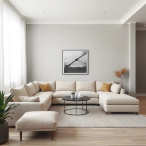 Read more about the article 22 Stylish Minimalist Living Room Sectional Sofa Styling Tips