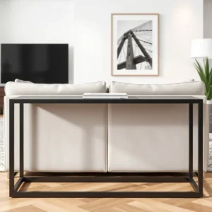 Read more about the article 25 Ways to Style a Minimalist Living Room Console Table Behind the Couch