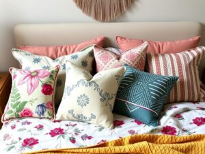 Read more about the article 30 Bohemian Bedroom Ideas with Colorful Throw Pillows