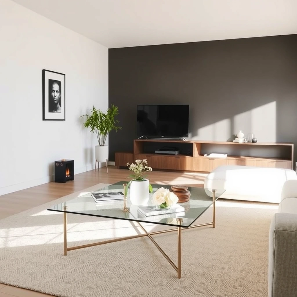Read more about the article 21 Minimalist Living Room Ottoman Coffee Table Alternatives