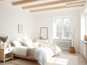 Read more about the article 23 Scandinavian Bedroom Ideas with a Neutral Color Palette