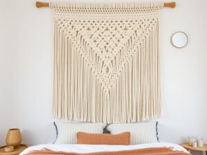 Read more about the article 24 Macrame Wall Hanging Decor Ideas for Boho Bedrooms