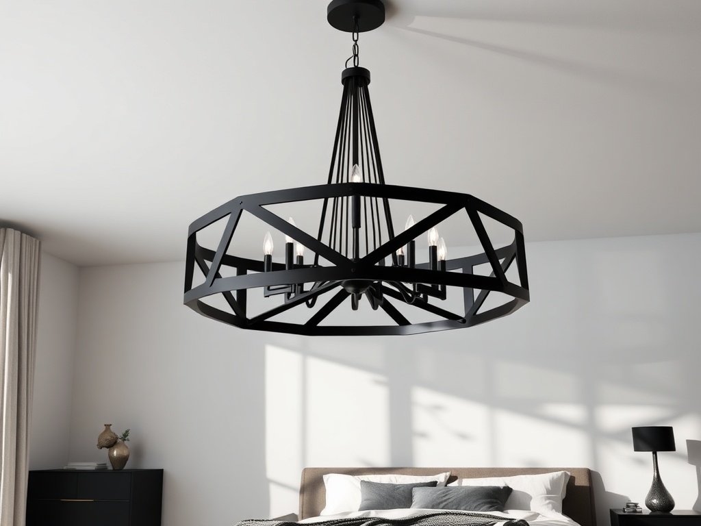 You are currently viewing 30 Contemporary Bedroom Ideas with Statement Light Fixtures